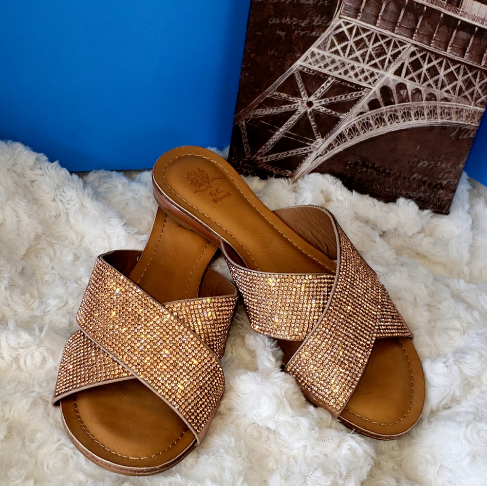 Rose gold slide
